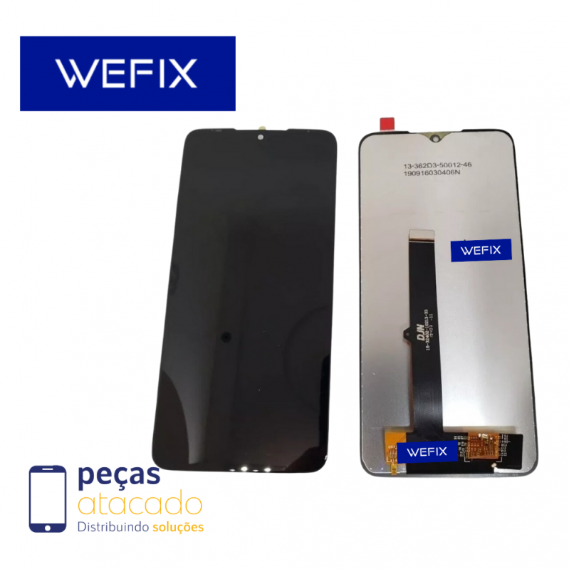 S-0213 FRONTAL MOTOROLA MOTO G8 PLAY (XT2015) ONE MACRO (XT2016) SEM ARO WEFIX IPS