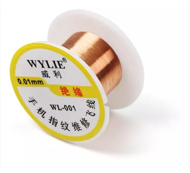 ROLO DE FIO DE JUMPER 0.01MM WYLIE (WL-001)