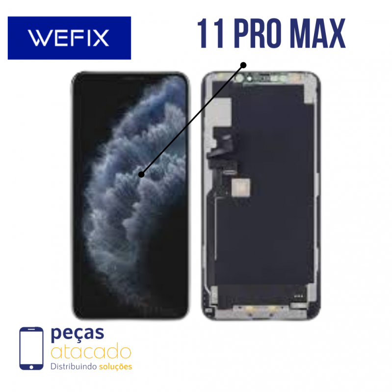 S-0668 FRONTAL IPHONE 11 PRO MAX (SEM CI) WEFIX OLED