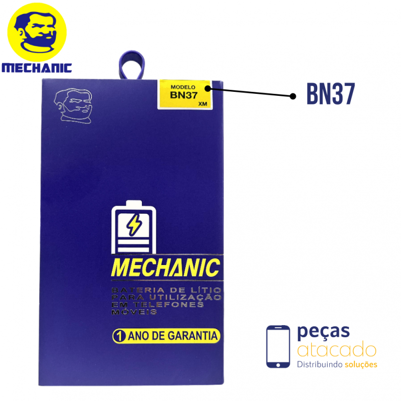 BA-0538 BATERIA MECHANIC XIAOMI REDMI 6 | REDMI 6A (BN37) (1 ANO DE GARANTIA)