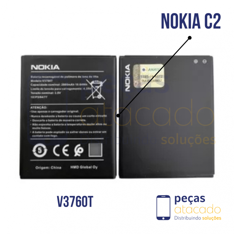 BA-0500 BATERIA ORIGINAL NOKIA (V3760T) C2