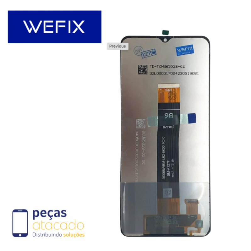 S-0123 FRONTAL SAMSUNG A02 (SM-A125) | A12 SEM ARO WEFIX IPS