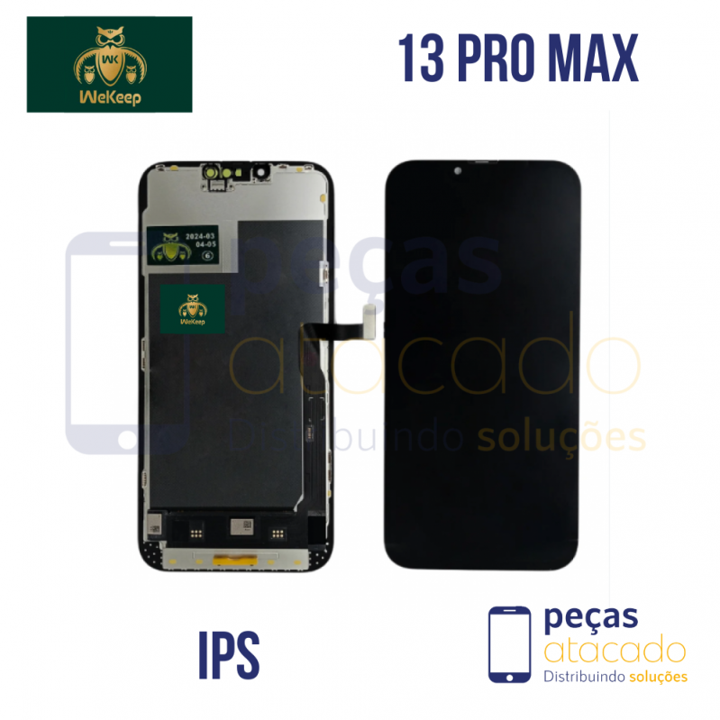 S-0798 FRONTAL IPHONE 13 PRO MAX IC PRETO WE KEEP INCELL IPS