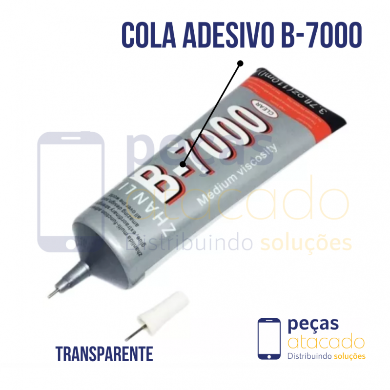 COLA ADESIVO 110ML ZHANLIDA INCOLOR (B7000)