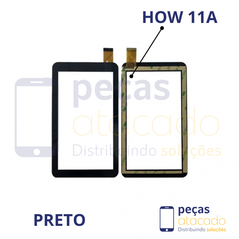 TOUCH TABLET HOW 11A PRETO