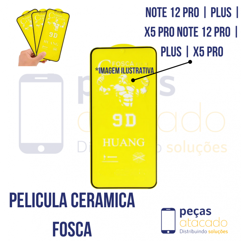 P-0301 PELICULA XIAOMI NOTE 12 PRO | PLUS | X5 PRO CERAMICA FOSCA