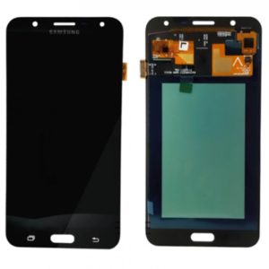 S-0175 FRONTAL SAMSUNG J7 NEO (SM-J701) J7 (SM-J700) SEM ARO PRETO ORIGINAL CHINA OLED