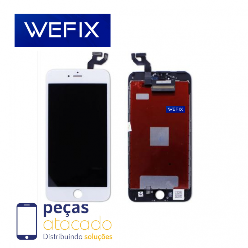 S-0625 FRONTAL IPHONE 6S PLUS (A1634) WEFIX BRANCA IPS