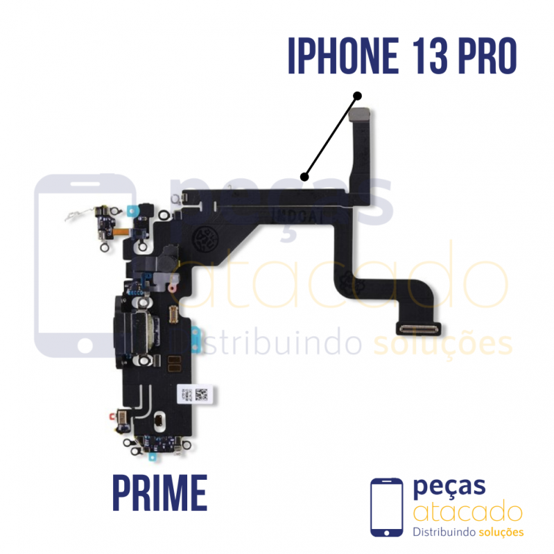SB-0296 FLEX CARGA IPHONE 13 PRO (PRIME) (Preto)